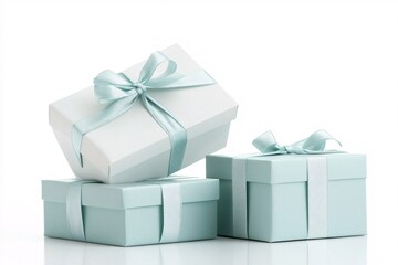 Obraz premium gift box isolated on white