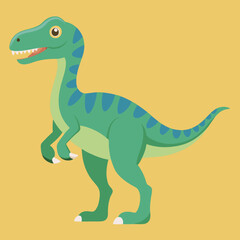 tyrannosaurus dinosaur vector illustration