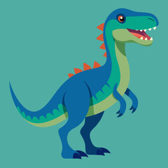 tyrannosaurus rex dinosaur vector