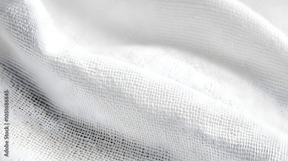 Poster high-quality matte white canvas texture with subtle patterns showing softness and depth ideal for ba