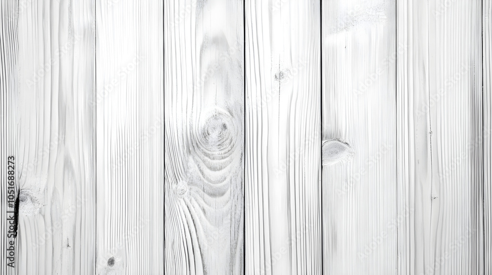 Poster white painted wood texture showcases visible grain patterns, emphasizing a rustic and clean aestheti