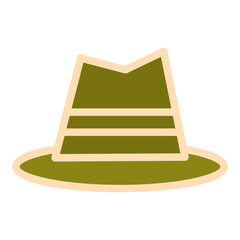hat icon vector