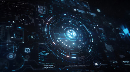 Obraz premium digital background