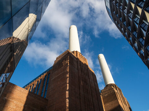 Art Hotel and Battersea Power Station, Battersea, London, England, United Kingdom, Europe