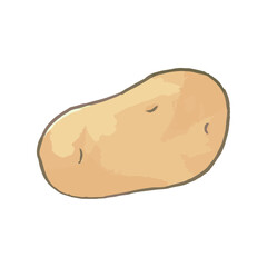 じゃがいも_野菜イラスト手描きアイコン1