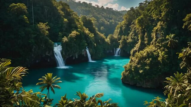 Nature Reserve Semuc Champey Guatemala