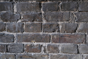 Stone texture. Brick. Brick wall. Cinder block. Construction. Close-up. Pattern.