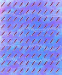 Colorful floral pattern background