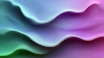 Obraz premium A Beautiful Display of Soft Gradients and Flowing Colors