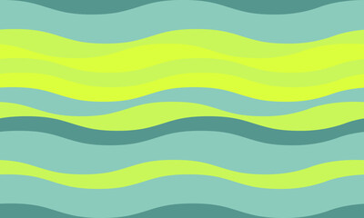 Abstract background with wavy stripes in vibrant colors, creating a rippled, liquid effect. Smooth curves and textured lines add elegance, vitality, and creativity. Ideal for wallpaper or textile.