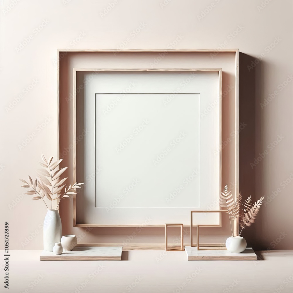Poster minimalist framing simple and clean framing with minimal element
