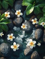 Floating Flowers Water