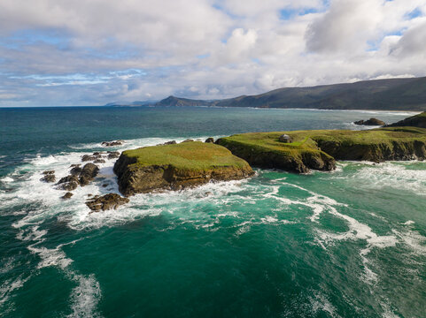Playa de Santa Comba en Ferrol A Coru&ntilde;a Galicia