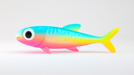 anchovy fish clipart on white background