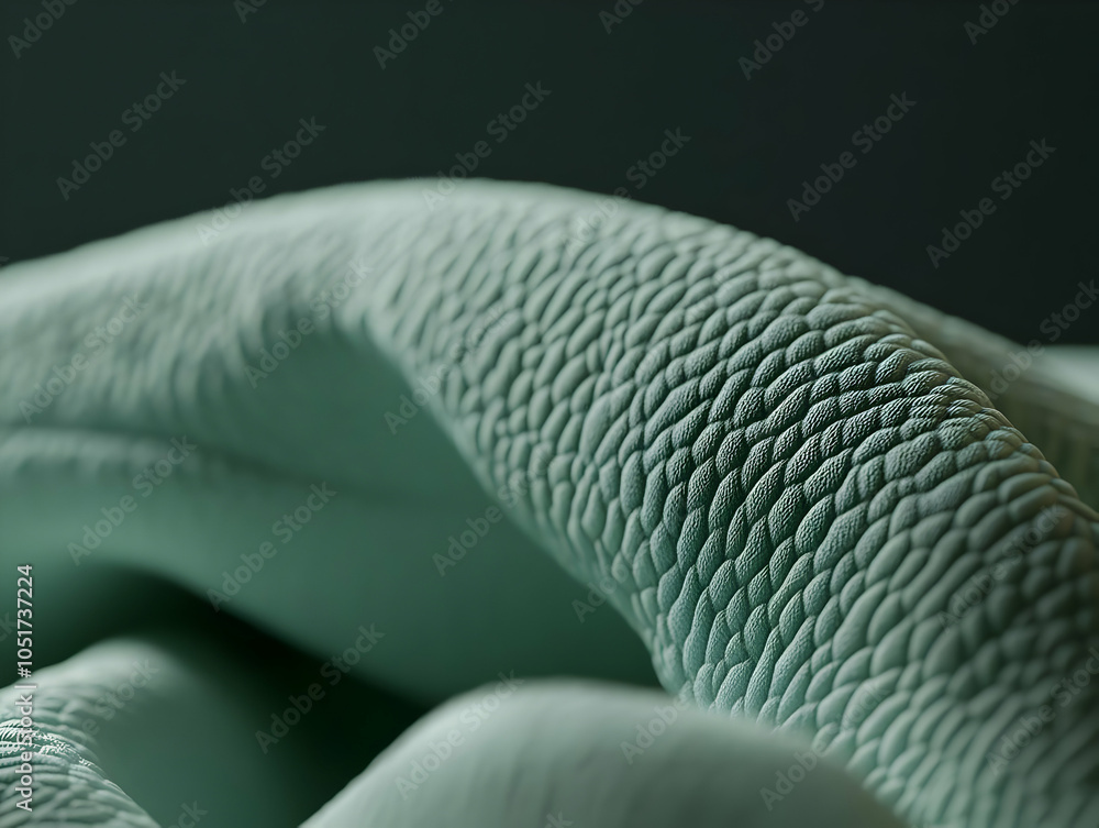 Poster hoodie mockup - a close-up view of textured material, showcasing intricate patterns and soft curves.