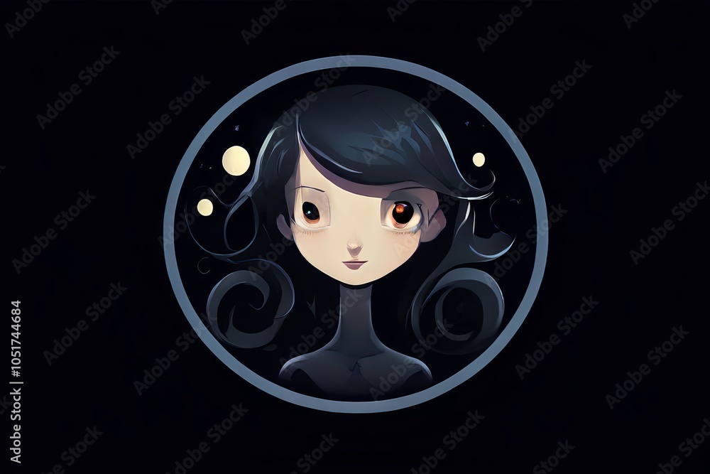 Poster smoothclean polished surface with no visible texture sticker d c