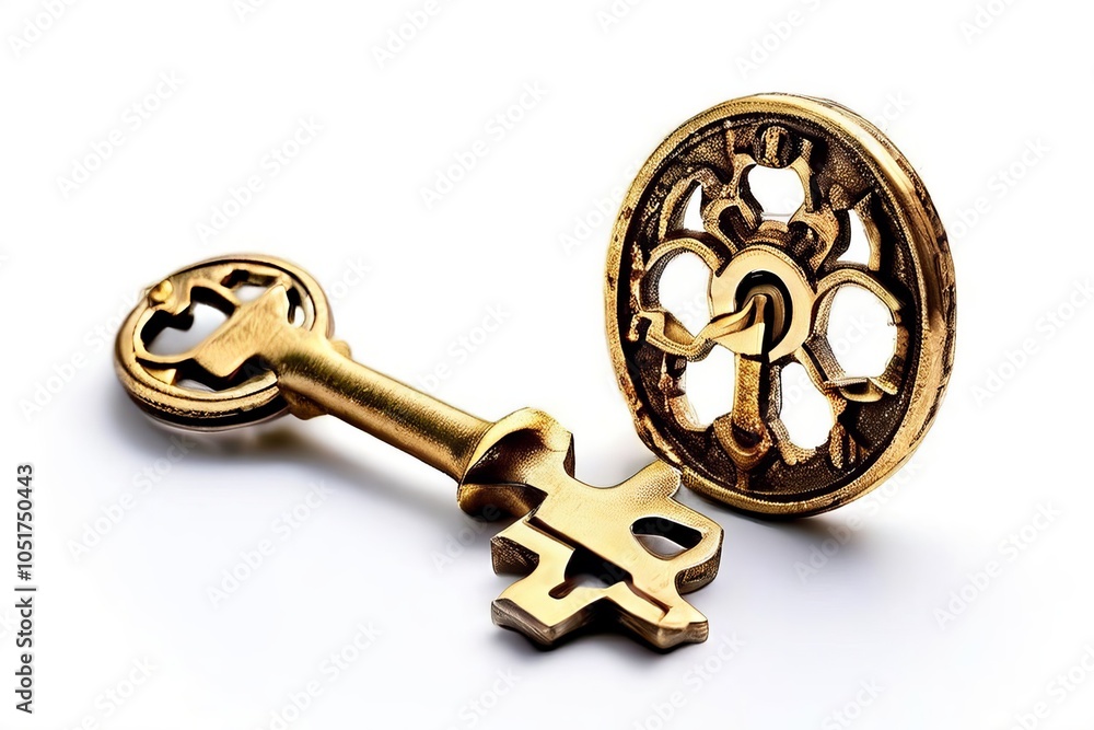Aufkleber the curious case of the missing key a key searches for its lock