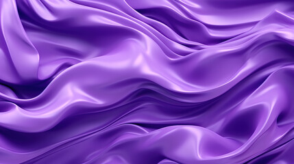 Obraz premium Gorgeous Purple wavy liquid background. 3d rendering 3d illustration
