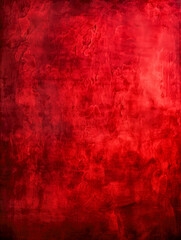 Obraz premium A vibrant red abstract texture richly layered, suggesting passion, intensity, and depth, ideal for expressive visual art projects.