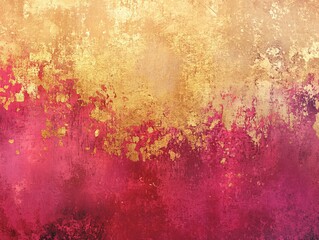 Fototapeta premium Abstract Art - Gold and Pink.