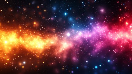 Abstract Colorful Background with Gradient and Noise