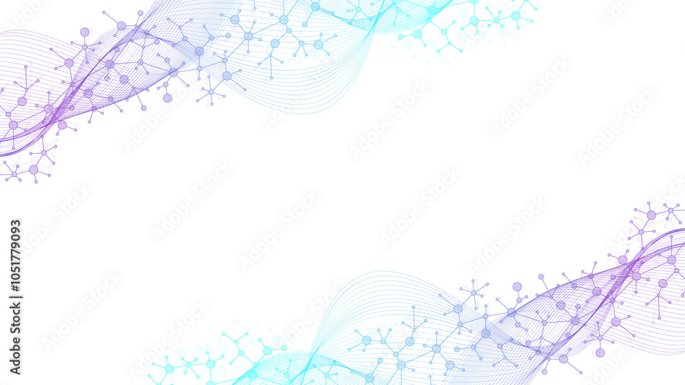 Aufkleber AI Banner Concept In The Digital Style. Generative Ideas Design Element For Internet Technology. Futuristic Technology Concept Artificial Intelligence.