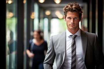Fototapeta premium Necktie blazer tuxedo shirt.