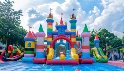Wahana Permainan Anak: Balloons Palace and Inflatable Fun in Duri, Indonesia