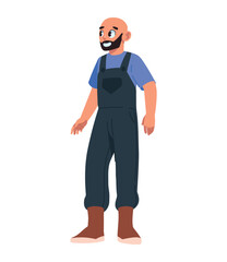 adult man wearing spring clothes