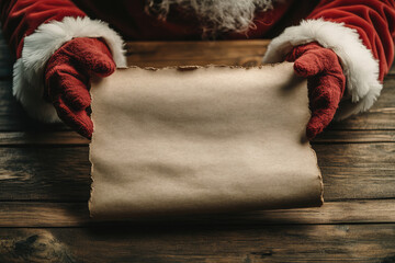 Blank white christmas card composition. Festive seasonal decorations, lay flat background template