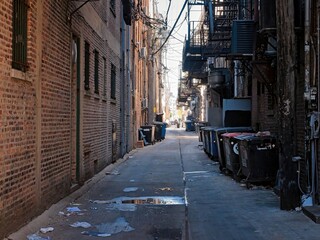 Street alley in Pilsen, Chicago © Aaron