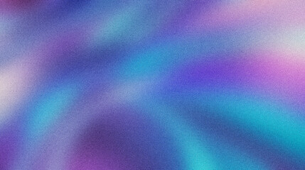 Futuristic Holographic Background for Tech Design, Fantasy Art, and Digital Branding &ndash; Shimmering Swirl in Purple, Blue & Pink with Dynamic Grainy Texture