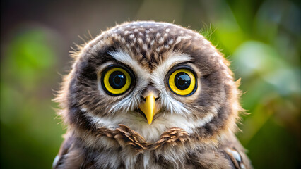 owl close up background