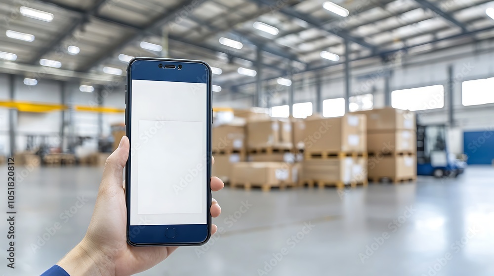 Aufkleber exploring the integration of mobile technology in warehouse management enhancing efficiency and prod