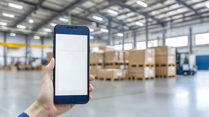 Exploring the integration of mobile technology in warehouse management enhancing efficiency and productivity in logistics operations