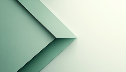 Stylized 3D illustration of a green upwardpointing arrow, showcased against a minimalistic white background, emphasizing direction and upward trends