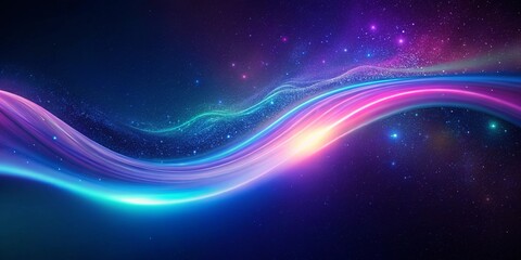 Fototapeta premium abstract background with glowing lines