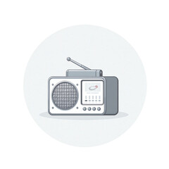 Fototapeta premium レトロワイドFM