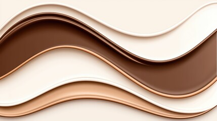 Obraz premium Abstract Liquid Swirls Design