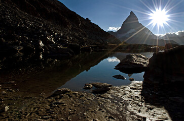 schwarzes Matterhorn