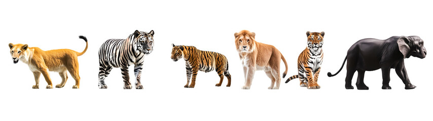 Fototapeta premium Okapi full body isolate