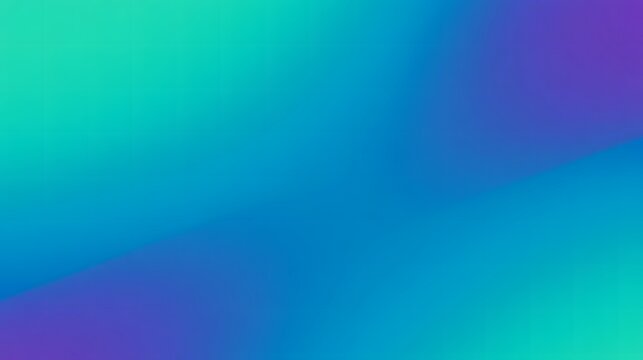 Minimalist Blue-Green-Purple Gradient Background in Flat Style, Perfect for Mobile Wallpaper and Modern Digital Design