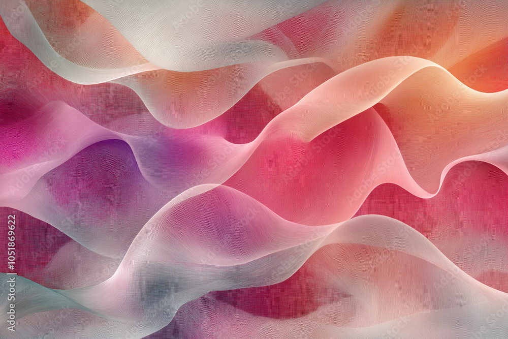 Poster multicolored gradient background