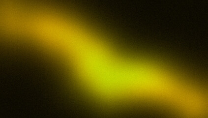 Yellow orange glowing color grainy gradient background. Abstract colorful vibrant wave shaped, color flow, noise texture, bright, shine, website header, poster, cover, banner