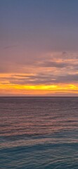 Fototapeta premium sunset over the sea