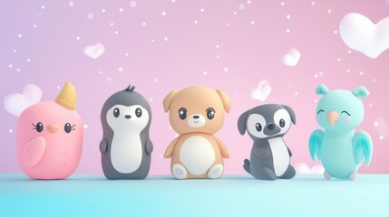 Obraz premium Charming Animal and Virtual Influencer Campaigns: Engaging Consumers in the Metaverse