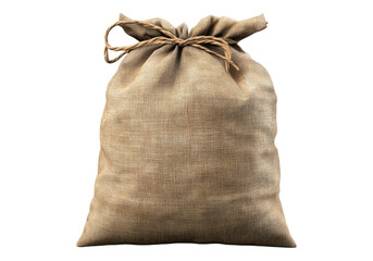 Photo of sack .Transparent background. Isolated PNG.