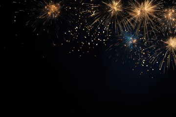 Obraz premium Fireworks backgrounds outdoors nature.