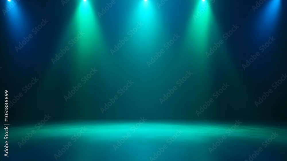 Poster captivating abstract gradient with soft lighting effects and elegant minimalist design