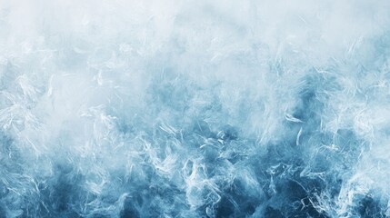 Fototapeta premium Subtle Blue Abstract Geometric Background Design